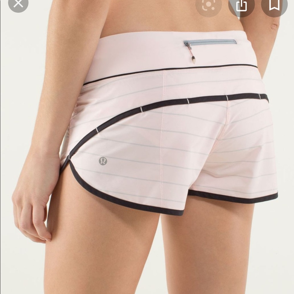 Lulu Run speed shorts size 6 - worn a few times